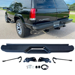 SUPAPRO Rear Step Bumper Assembly for 93-99 Chevy Suburban Tahoe GMC Yukon