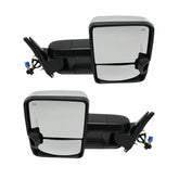 SUPAPRO Chrome Tow Mirrors Power Heat Turn Signal for 03-06 Silverado 1500 2500
