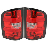 SUPAPRO Tail Lights w/Bulbs for 2007-2013 Chevy Silverado 1500 2500 3500 HD