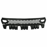 Bumper Upper Honeycomb Grille w/Bezels Dual Inlets for 15-21 Dodge Charger