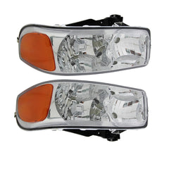 SUPAPRO Headlights Bumper Lamps Fits 199-2006 GMC Sierra 1500 Yukon XL