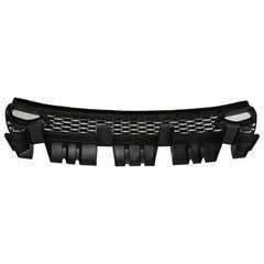 Bumper Upper Honeycomb Grille w/Bezels Dual Inlets for 15-21 Dodge Charger