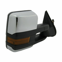 SUPAPRO Chrome Tow Mirrors Power Heat Turn Signal for 99-02 Silverado 1500 2500