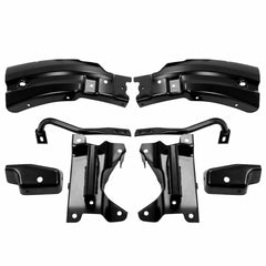 SUPAPRO Front Bumper Brace Brackets Mounting Support for 07-13 Silverado 1500