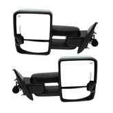 SUPAPRO Chrome Tow Mirrors Power Heat Turn Signal for 14-18 Silverado 1500 2500