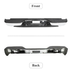 SUPAPRO Chrome Rear Step Bumper for 99-06 Chevrolet Silverado GMC Sierra 1500