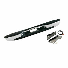 SUPAPRO Chrome Rear Step Bumper for 99-06 Chevrolet Silverado GMC Sierra 1500