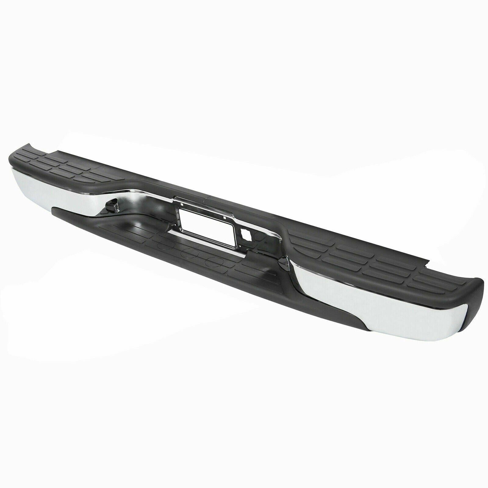 SUPAPRO Chrome Rear Step Bumper for 99-06 Chevrolet Silverado GMC Sierra 1500