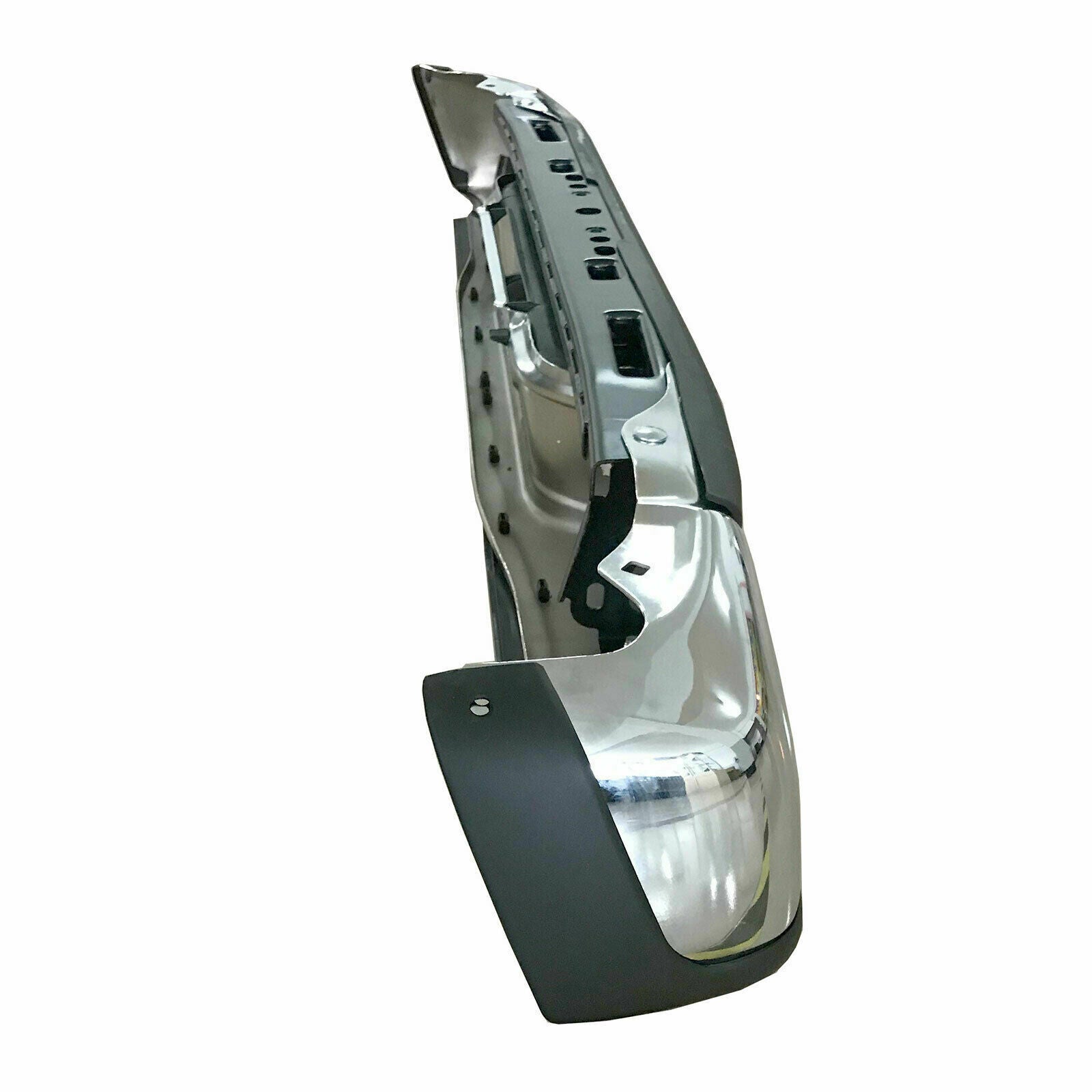 SUPAPRO Chrome Rear Step Bumper for 99-06 Chevrolet Silverado GMC Sierra 1500
